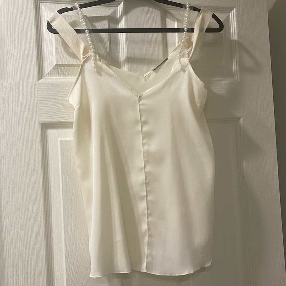 Zara silk top